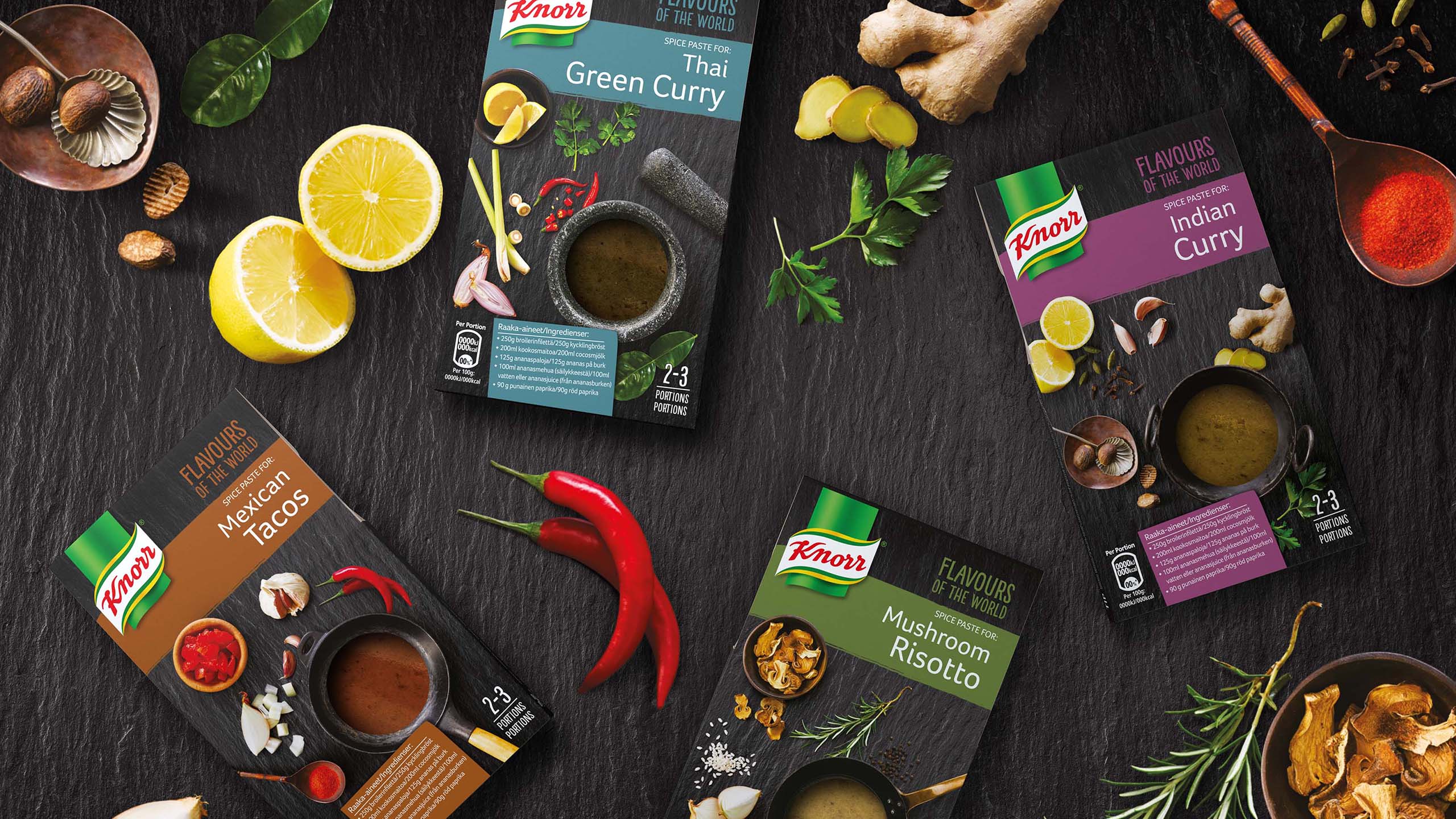 OurCreative. Knorr Meal Kits.